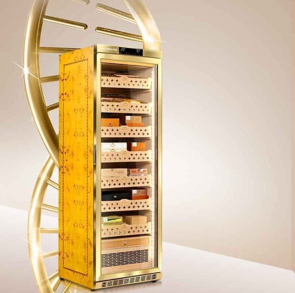 Raching MON1800A Gold Burl - 1200 Cigars